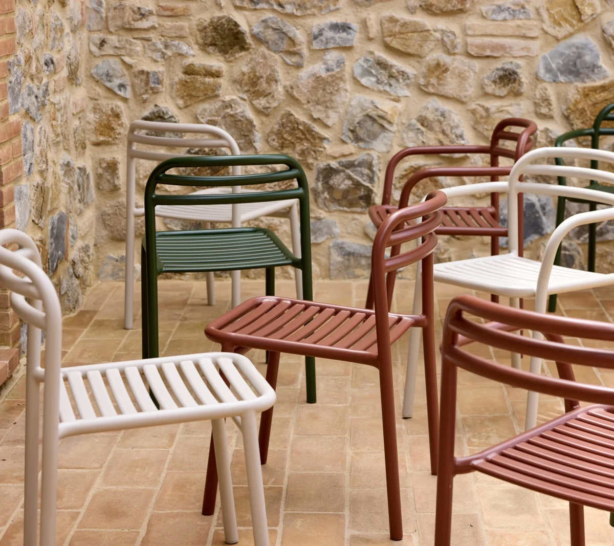 Bliss dining table rect. incl. 4 chairs