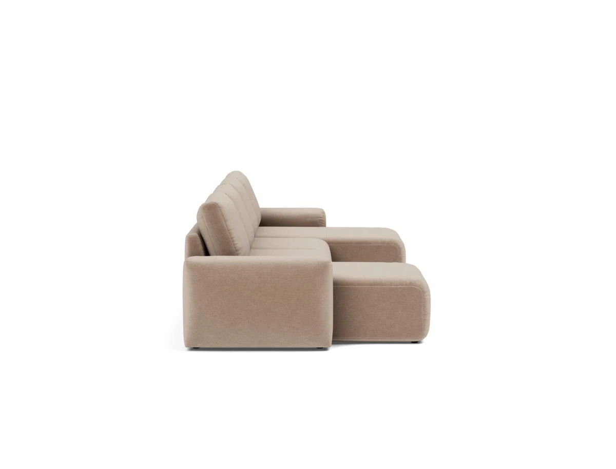 Norum Sofa Bed U-shape With Chunky Arms