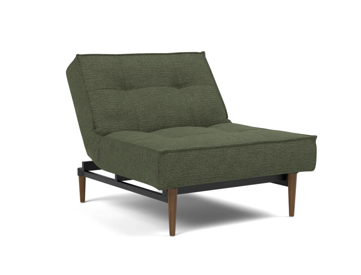 Splitback Styletto Chair Dark Wood