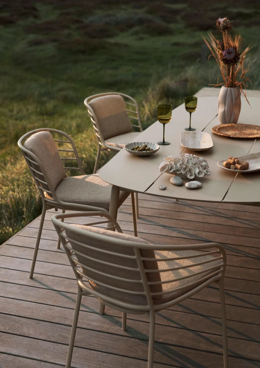 Cancún Dining chair with arm