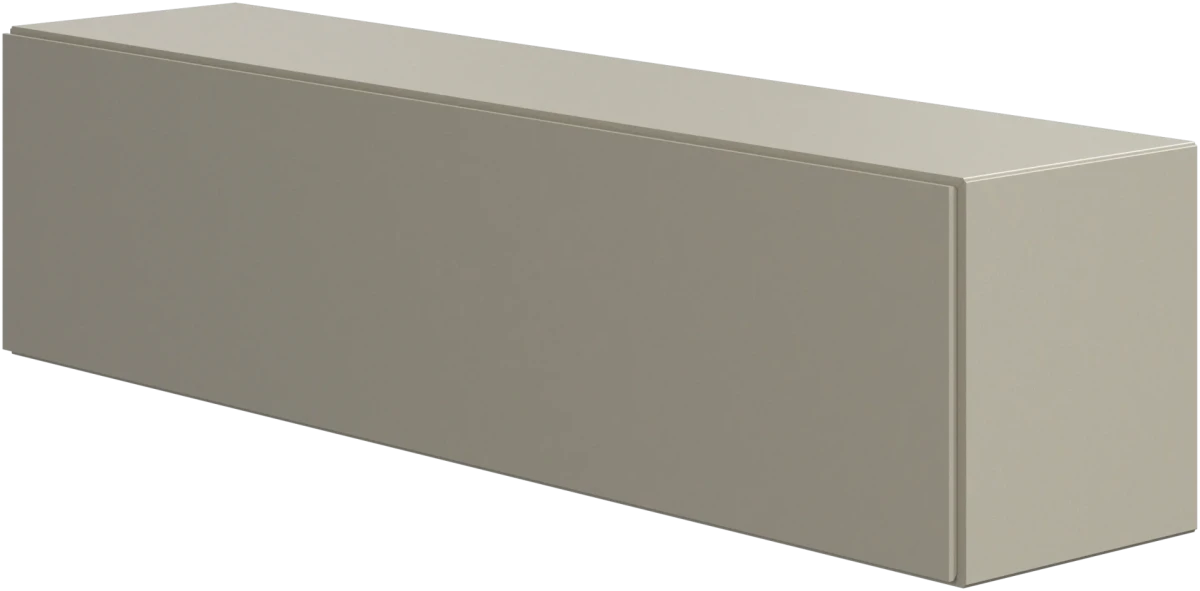 Lugano wall mounted cabinet with drop down door
