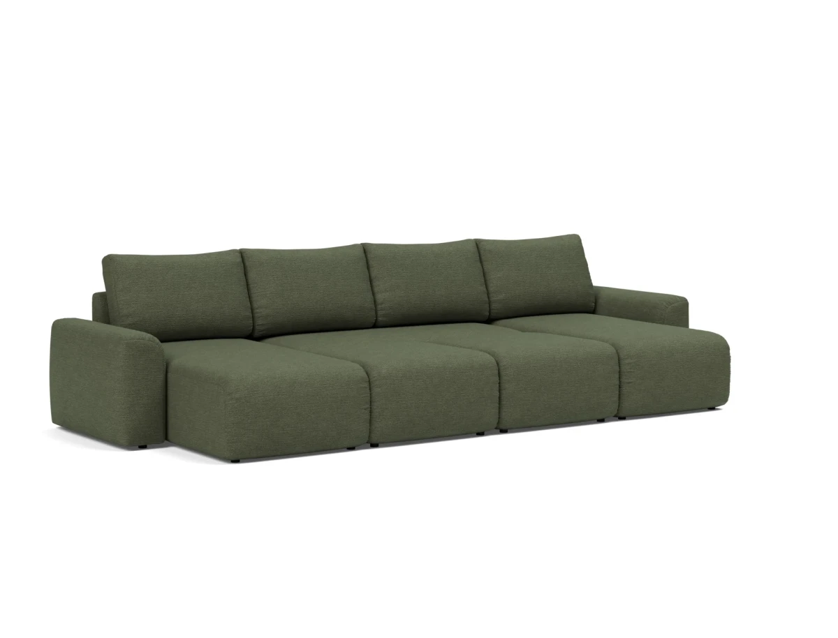 Norum Sofa Bed U-shape With Chunky Arms
