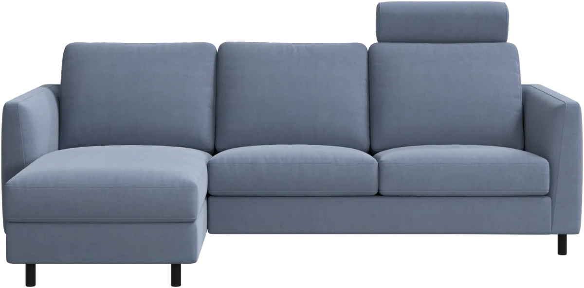Indivi sofa with chaise longue left