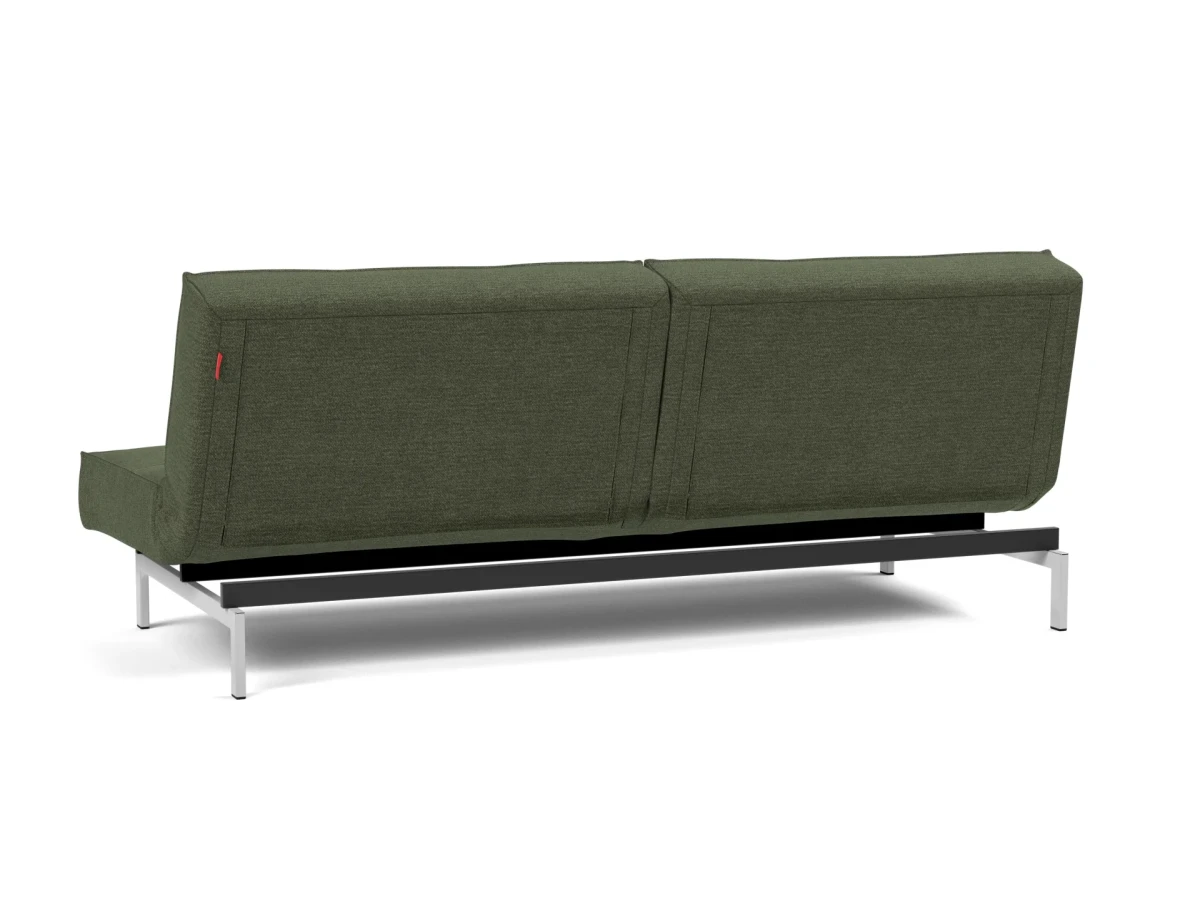 Splitback Chrome Sofa Bed