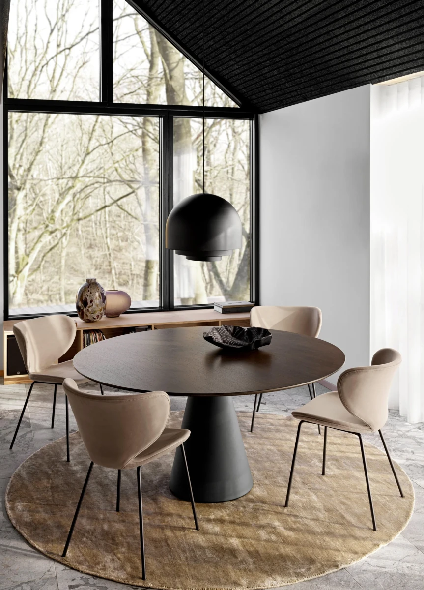 Hamilton dining chair with swivel function
