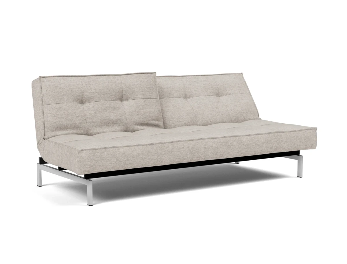Splitback Chrome Sofa Bed