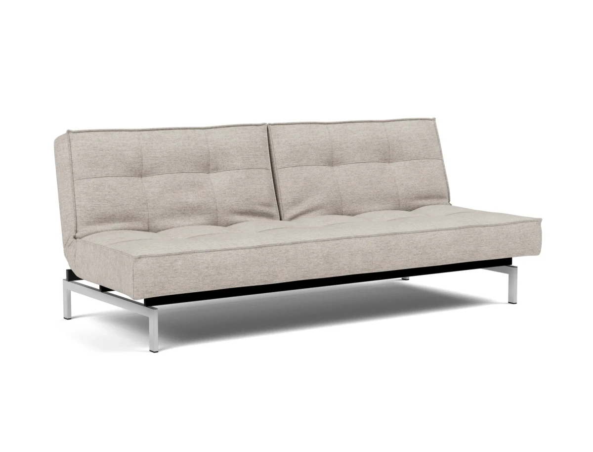 Splitback Chrome Sofa Bed