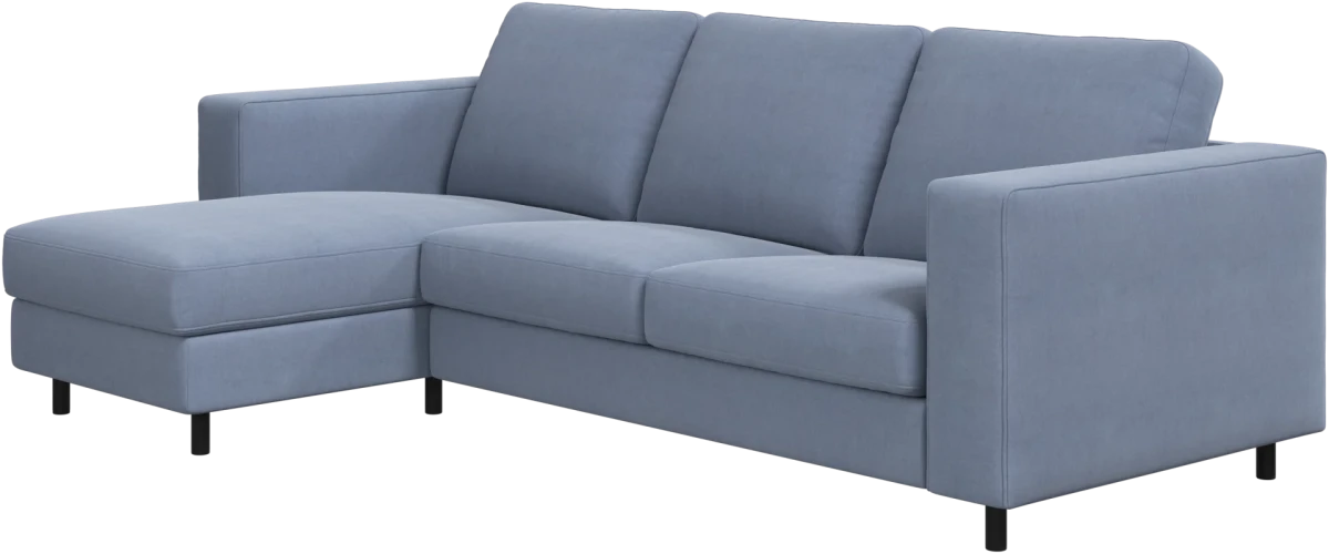 Indivi sofa with chaise longue left