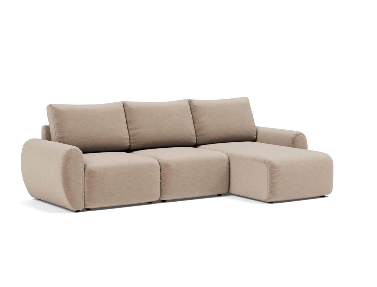 Norum Sofa Bed Chaise With Curve Arms