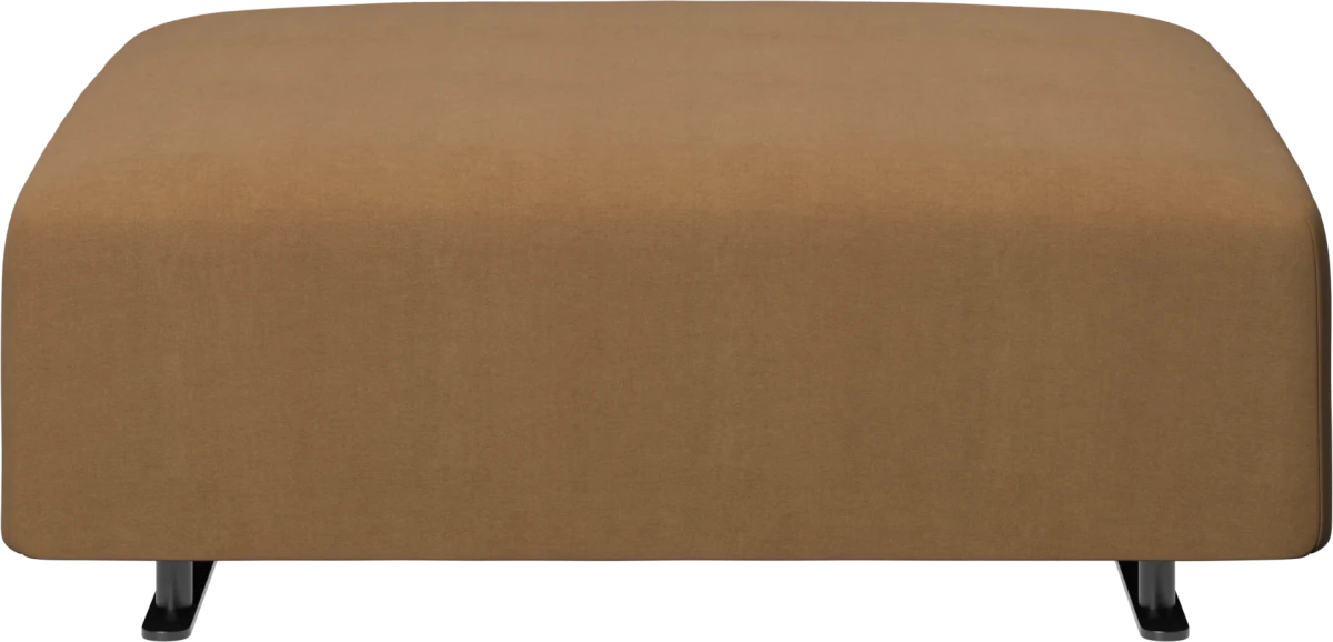 Hampton footstool with storage left and right sides