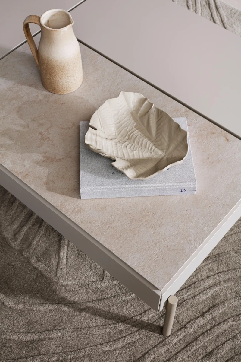 Chiva functional coffee table with storage