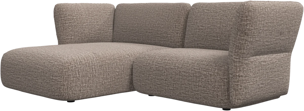 Paraggi 1.5-seater with chaise longue left