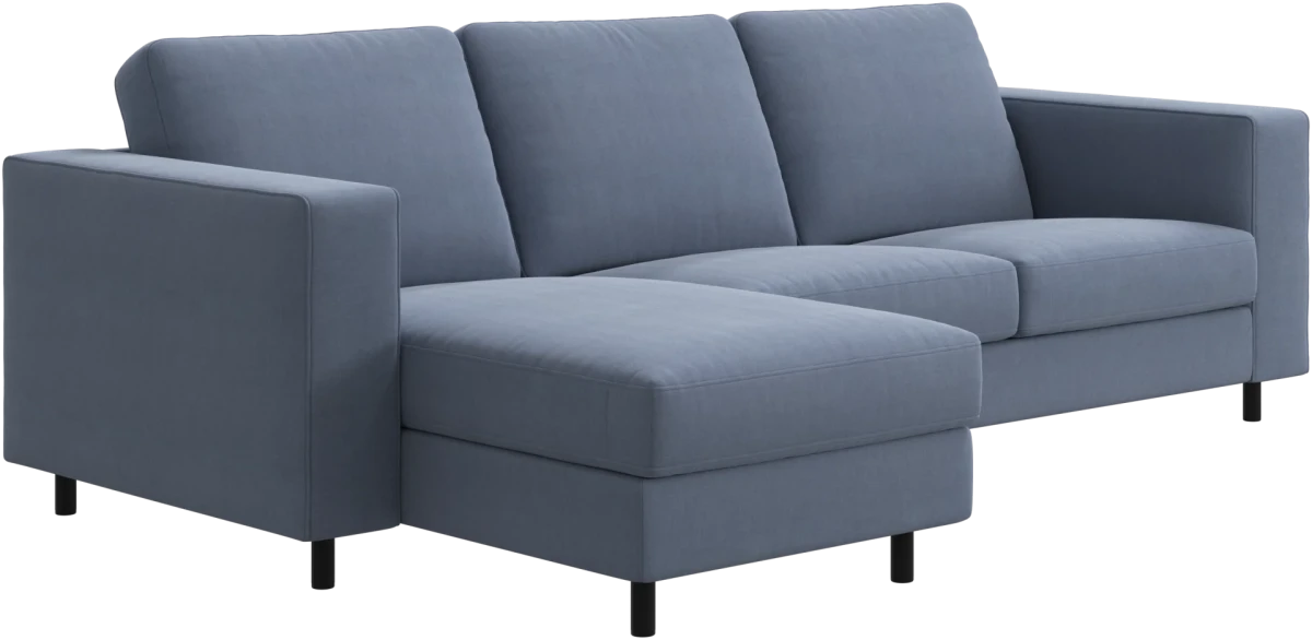 Indivi sofa with chaise longue left