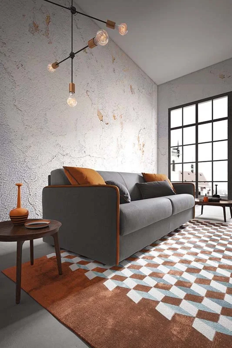 Madeira — Sofa bed with storage chaise lounge.