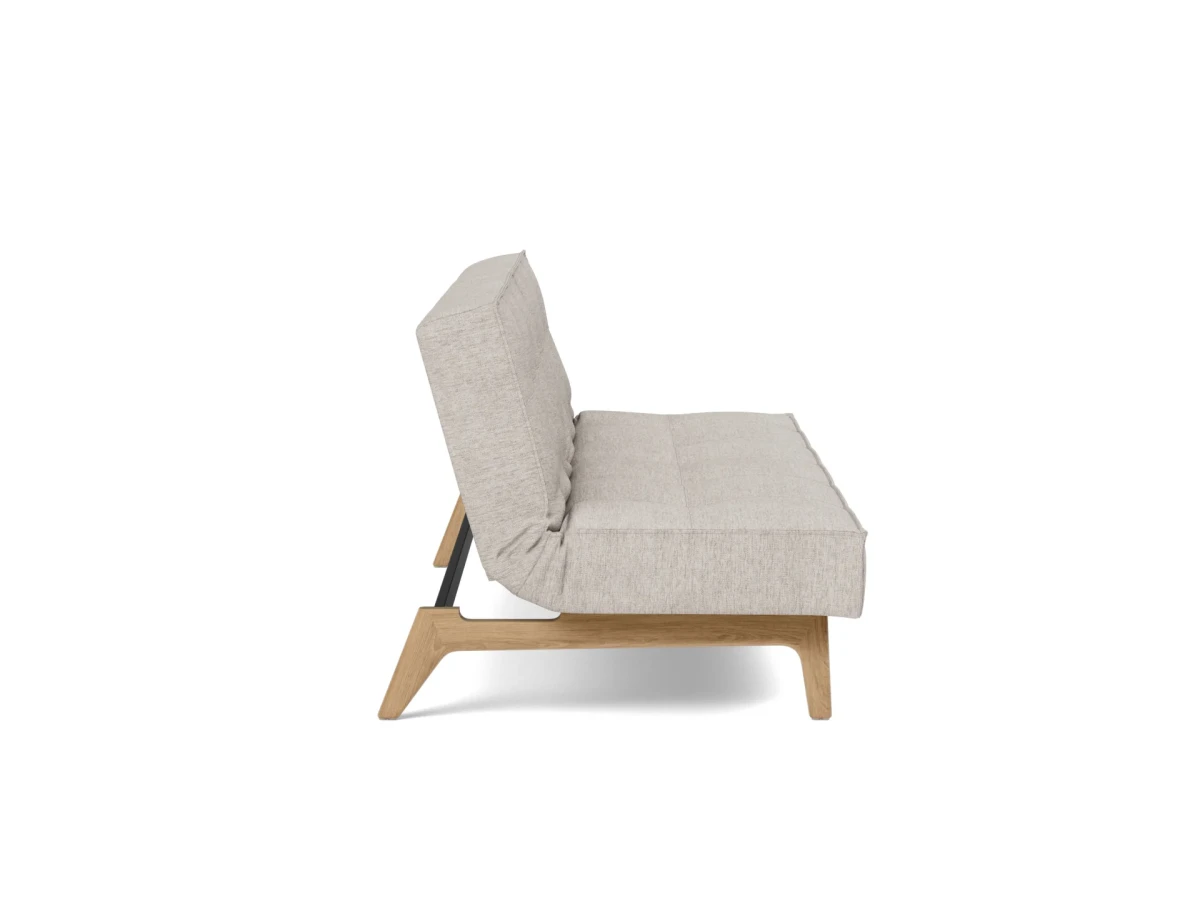 Splitback Eik Sofa Bed Oak