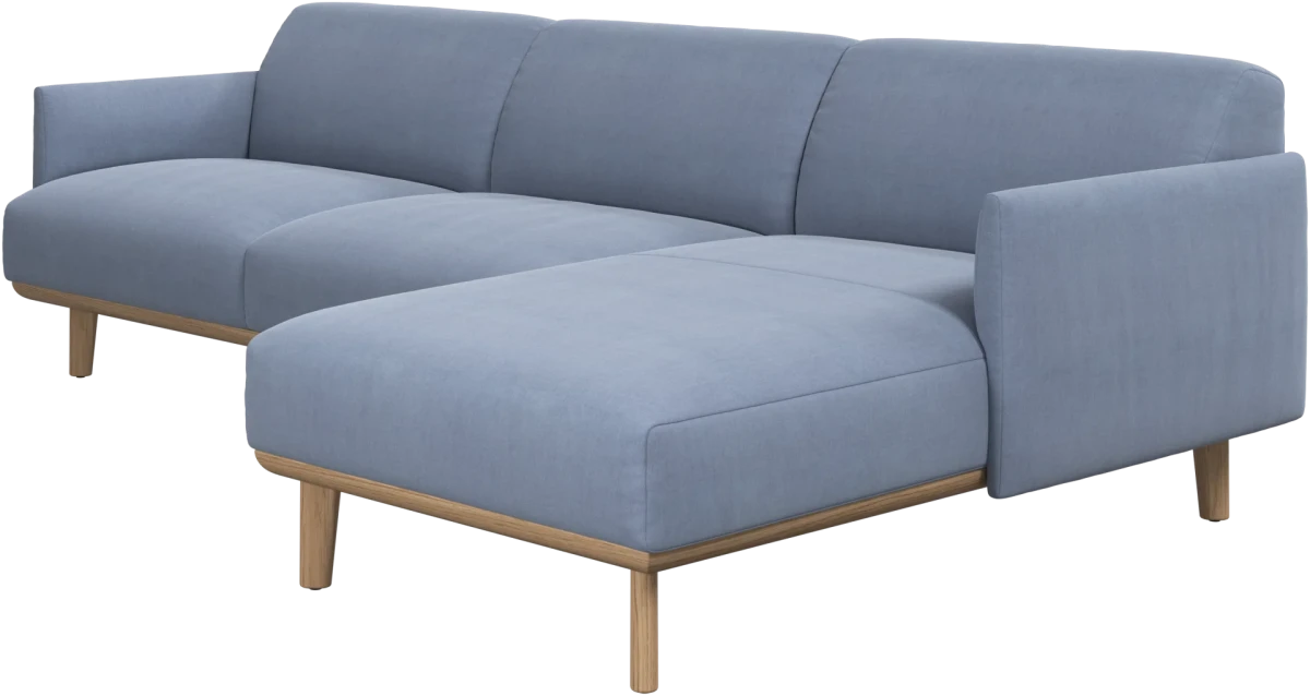 Aarhus sofa with chaise longue right
