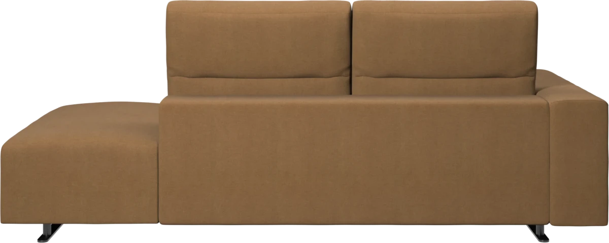 Hampton sofa with adjustable back and lounging unit right side