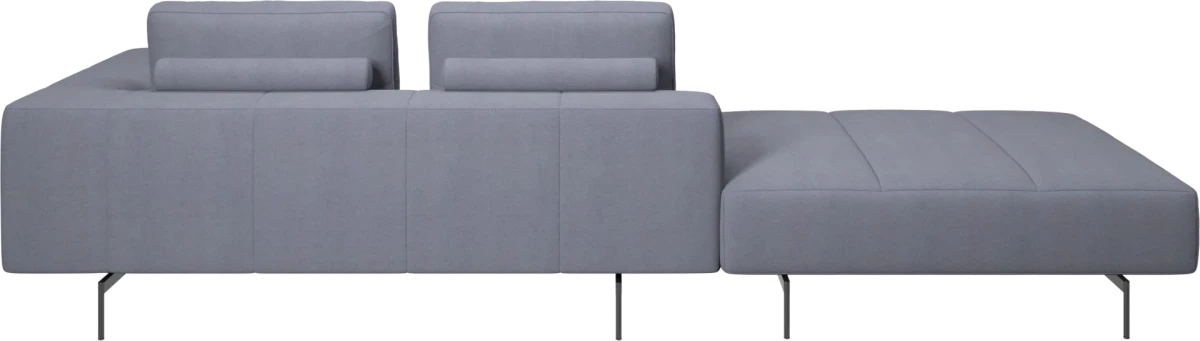 Amsterdam sofa with footstool on left side