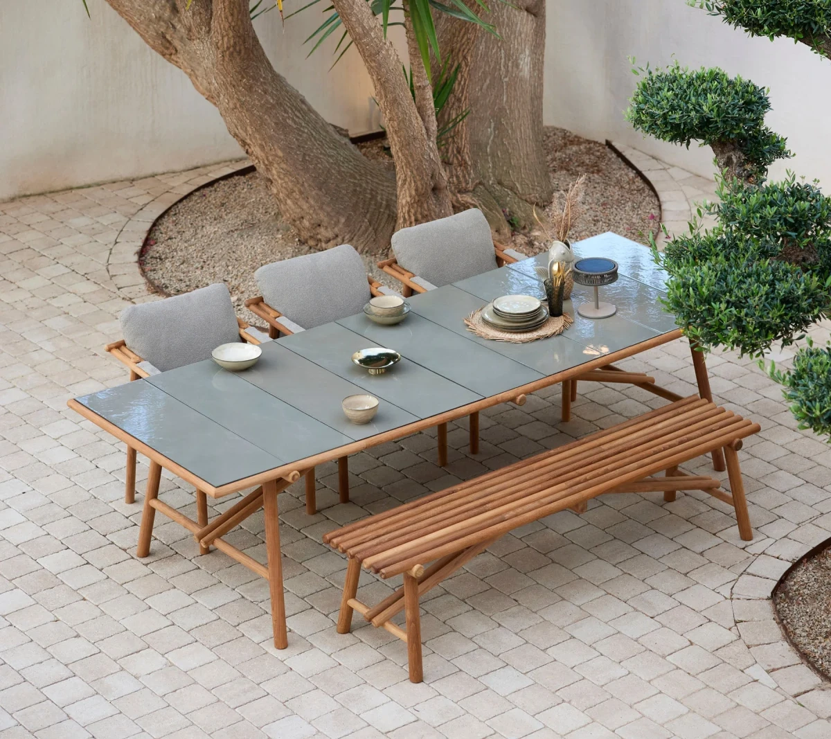 Sticks bench, 190 cm