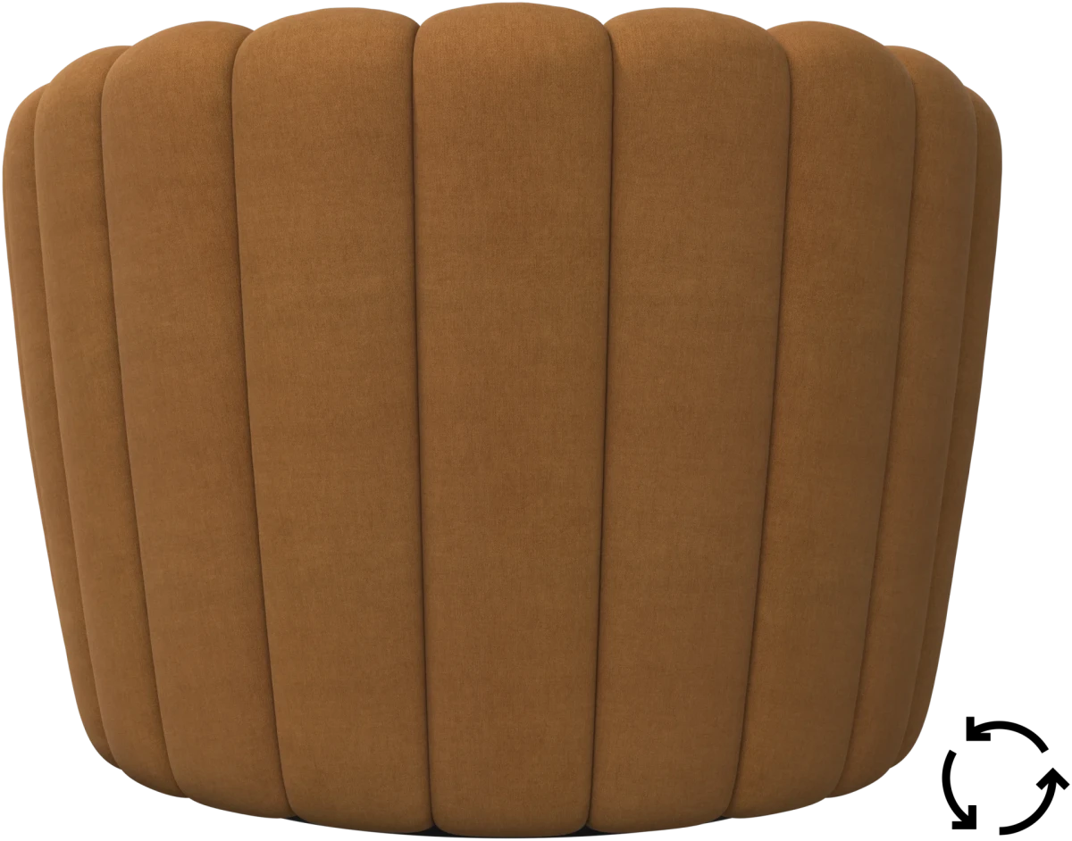 Sweet Art armchair with swivel function