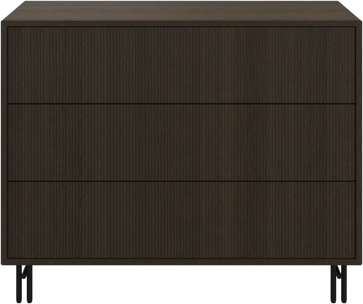 Element dresser with 3 drawers