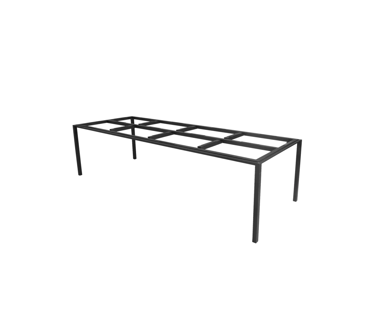 Pure dining table base, 280x100 cm