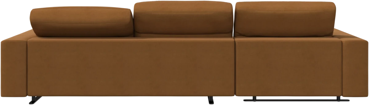 Hampton sofa with adjustable back and resting unit left side
