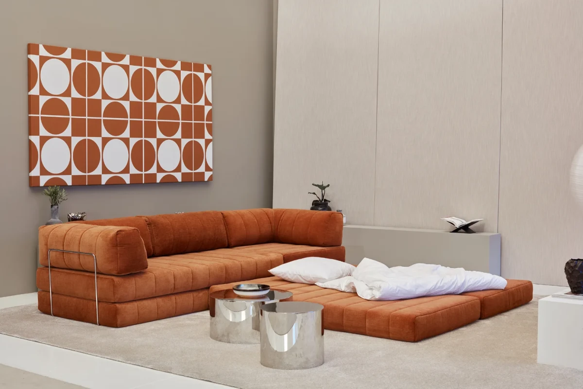 CozyPad Sofa Bed Corner with arms