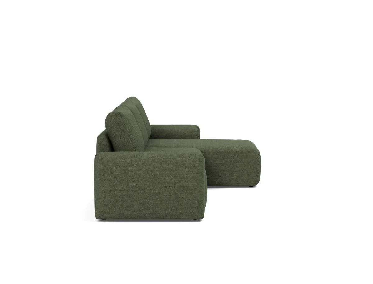 Norum Sofa Bed Chaise With Chunky Arms