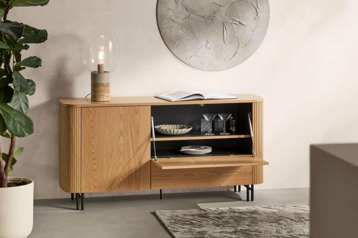 Santiago Sideboard with drop-down section
