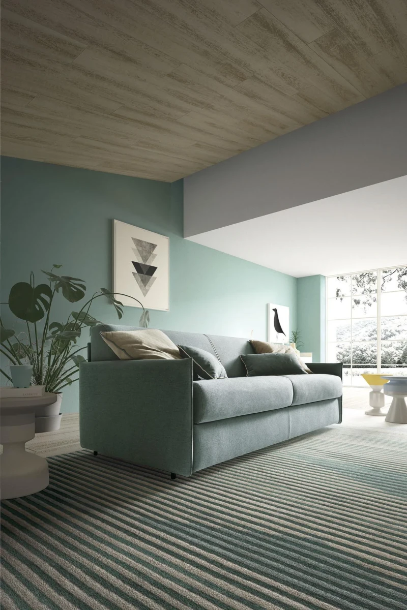 Naxos — Single or double-seat sofa bed.