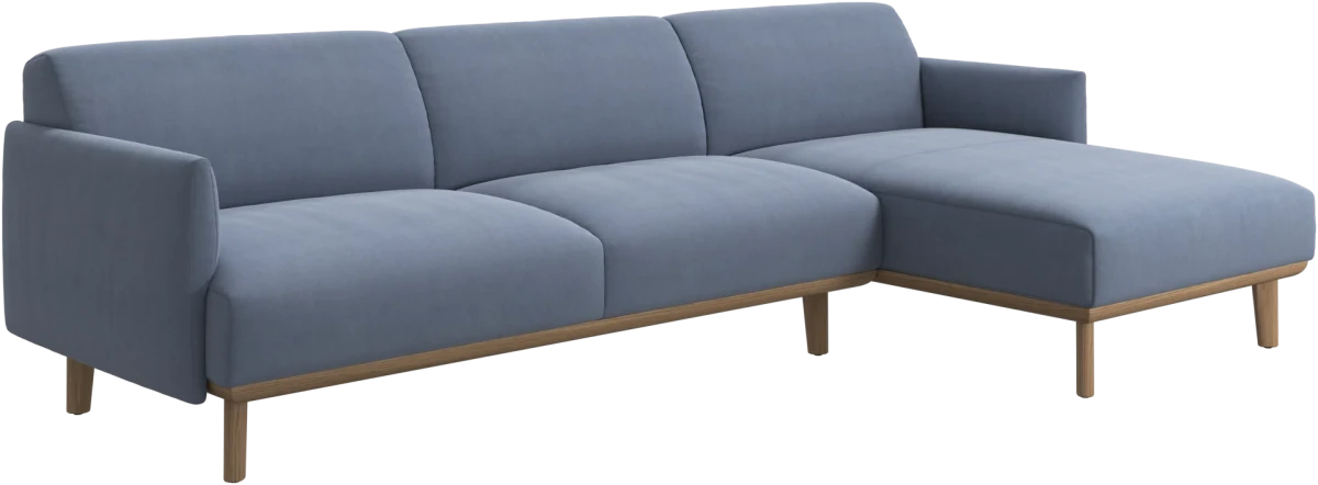 Aarhus sofa with chaise longue right
