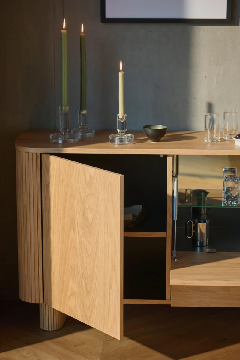 Santiago Sideboard with bar section