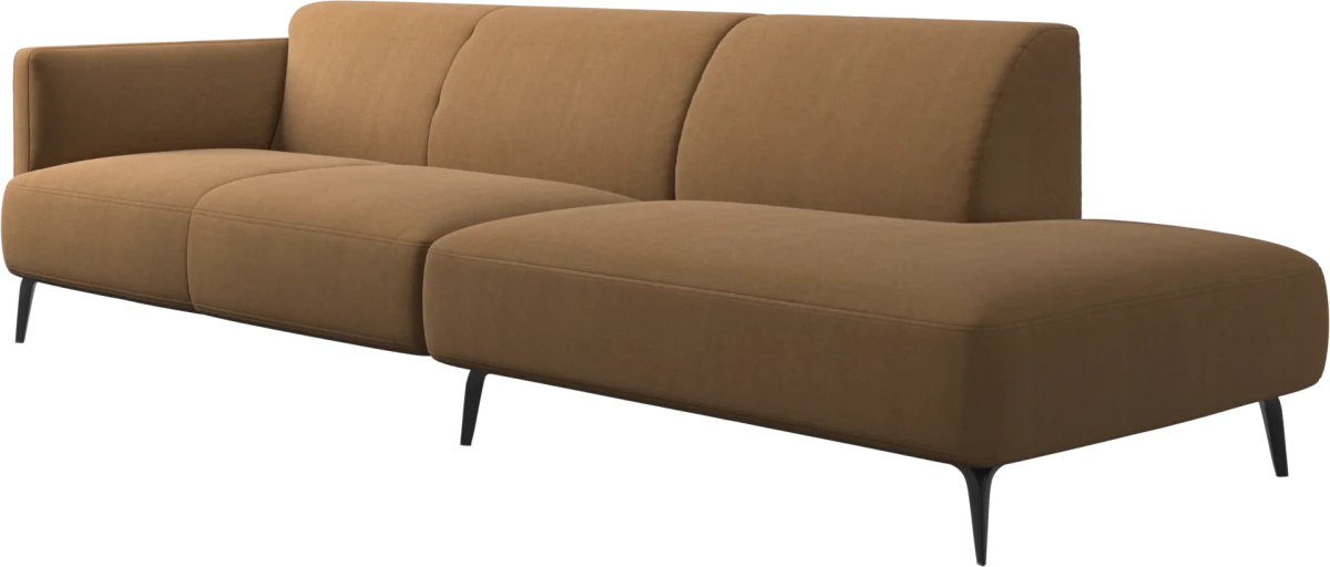 Modena sofa with lounging unit