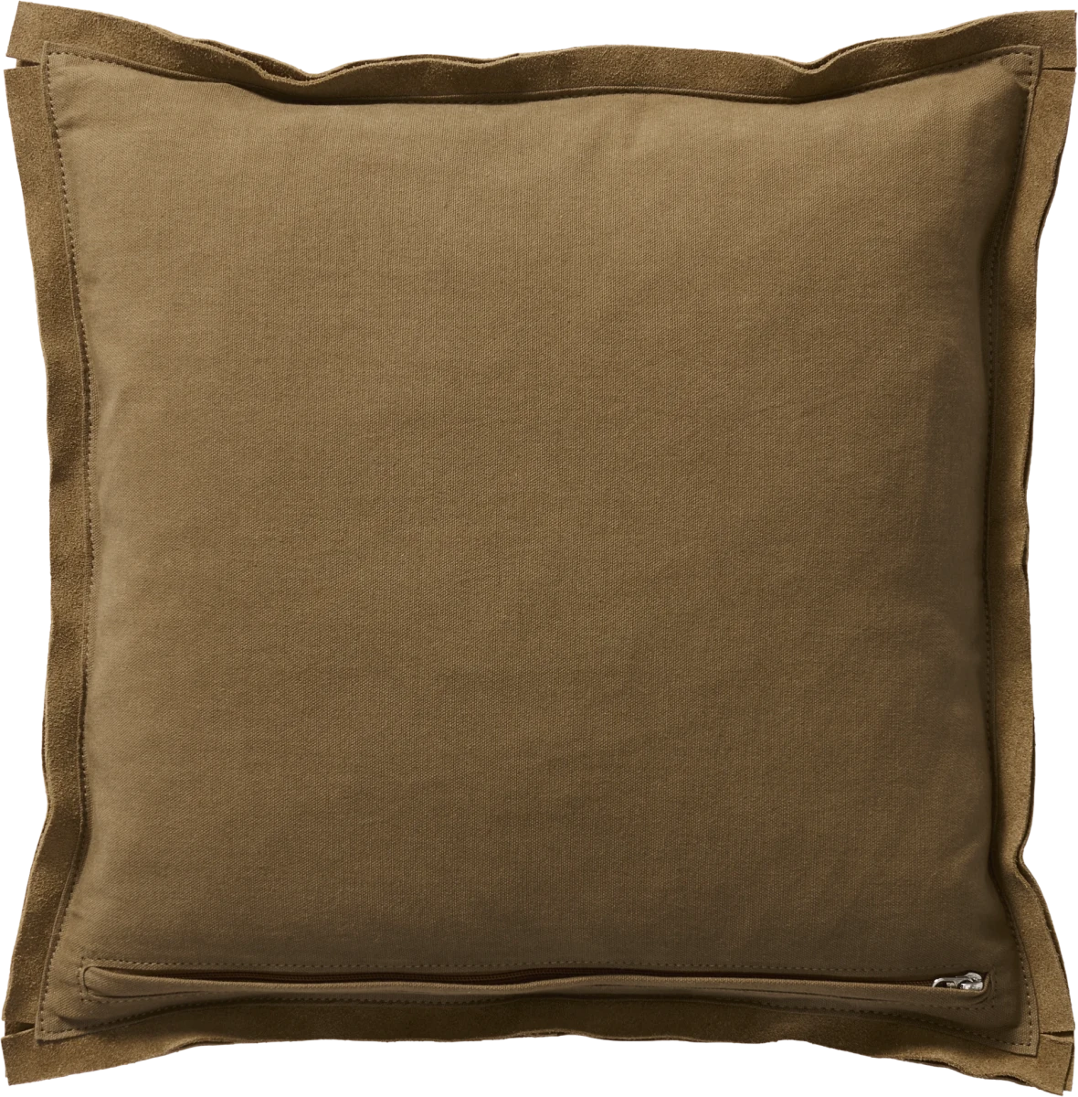 Suede cushion