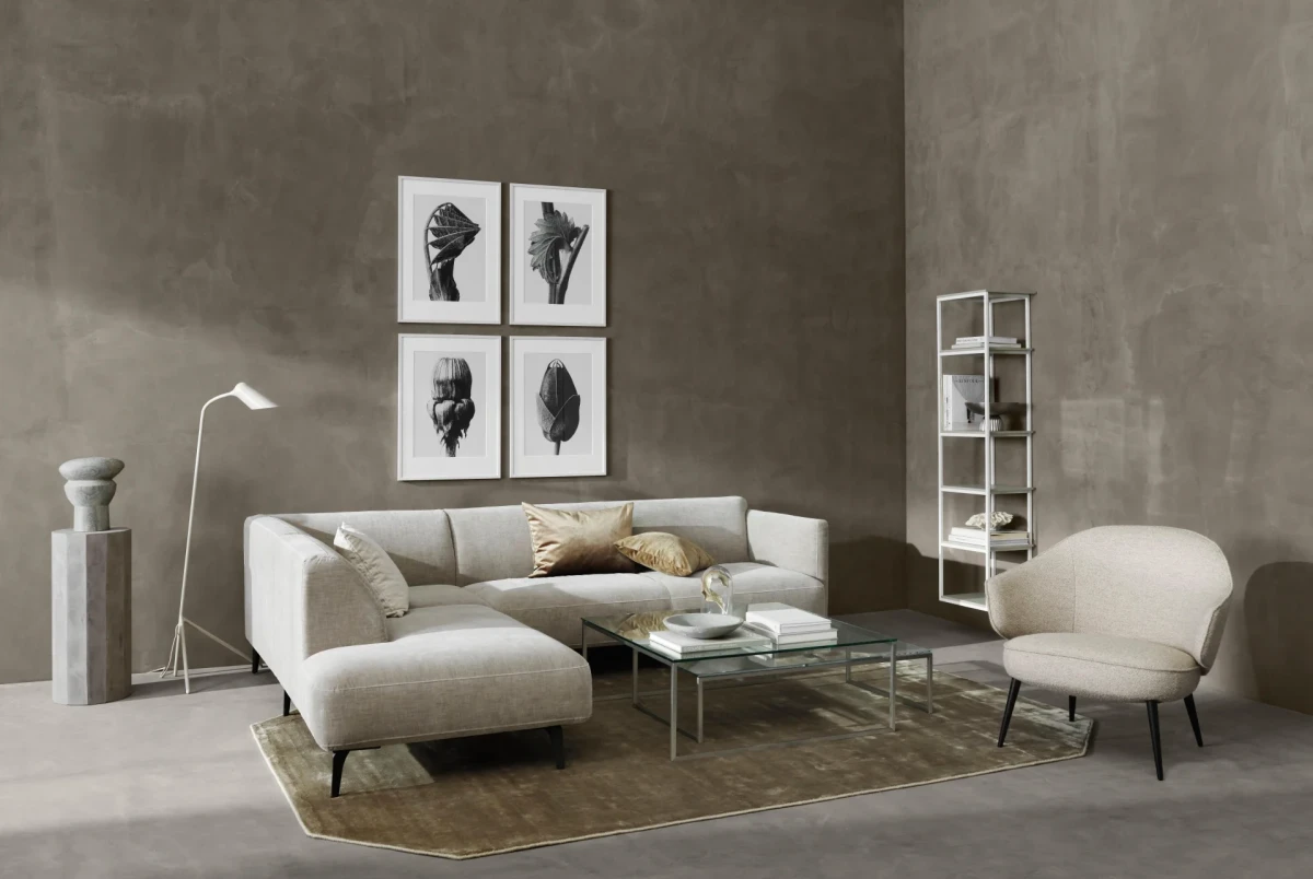 Modena sofa with resting unit