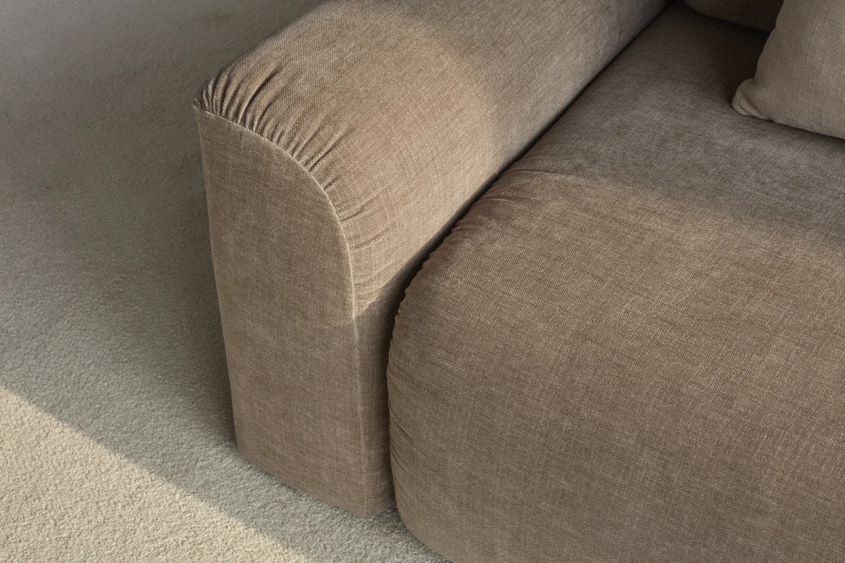 Norum Sofa Bed Chaise With Chunky Arms