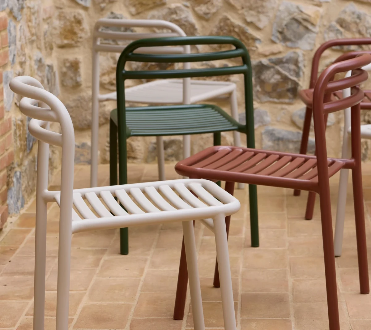 Bliss dining table rect. incl. 4 chairs