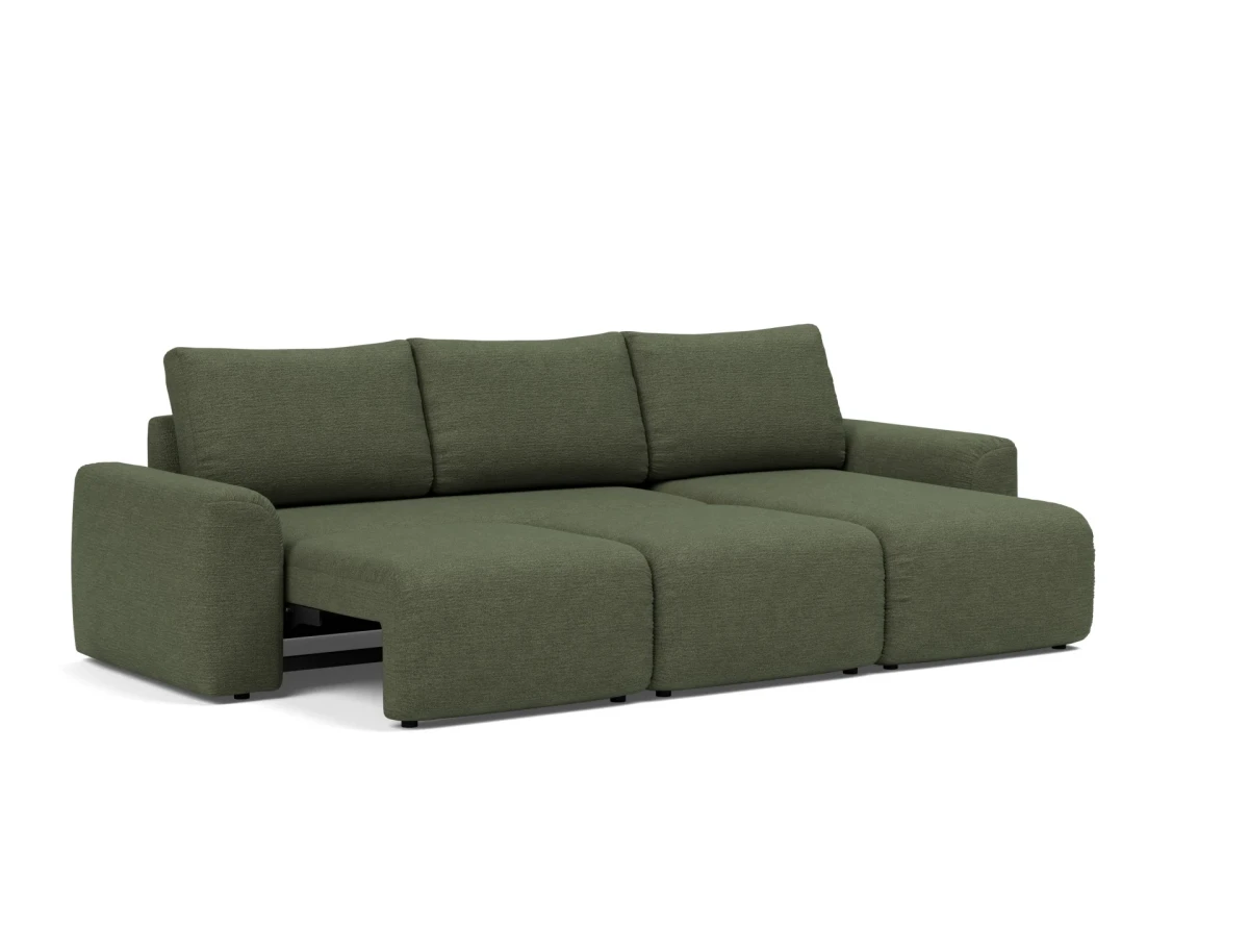 Norum Sofa Bed Chaise With Chunky Arms