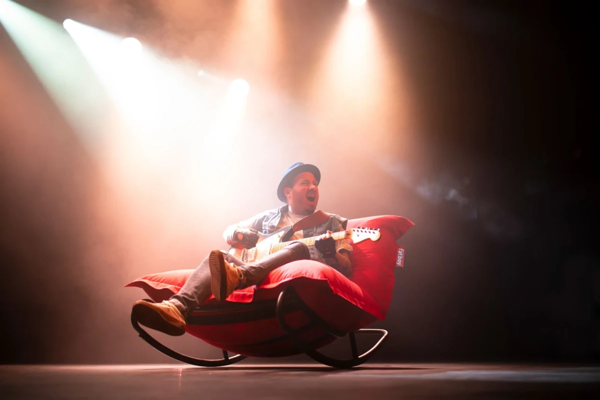Rock n Roll šūpuļkrēsls