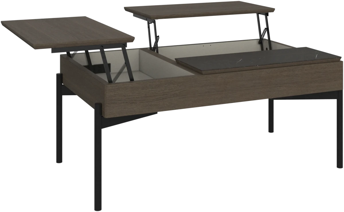 Chiva functional coffee table with storage