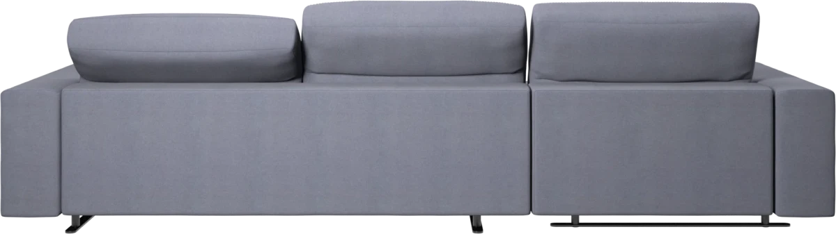 Hampton sofa with adjustable back and resting unit left side
