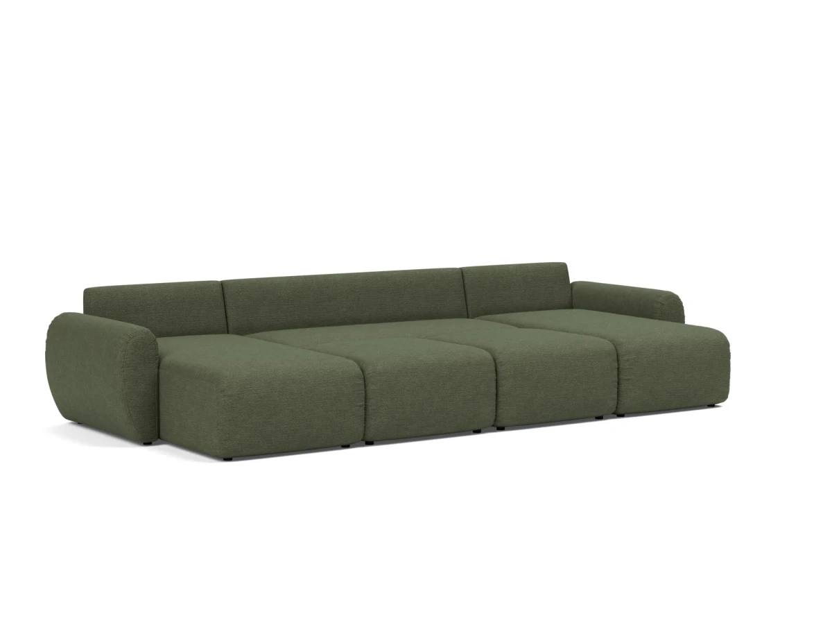 Norum Sofa Bed U-shape With Curve Arms