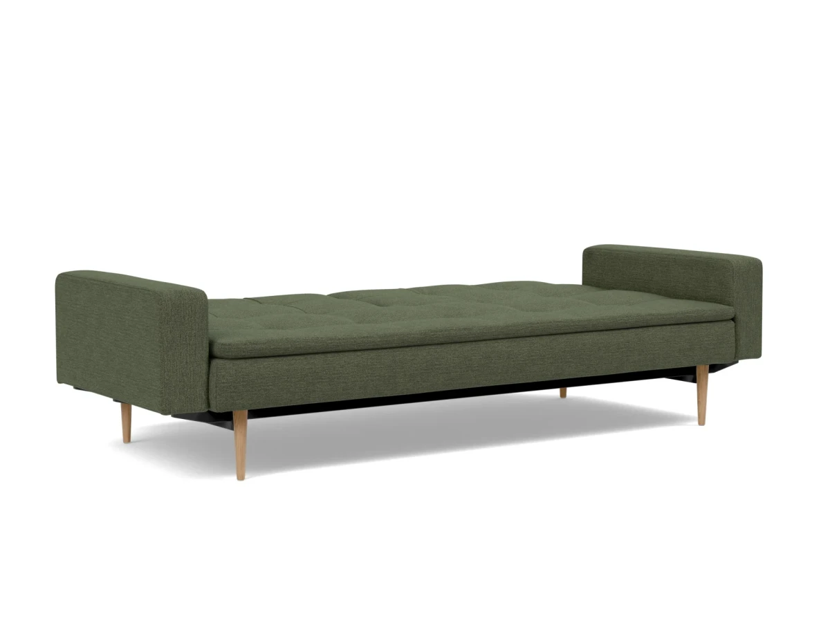 Dublexo Styletto Sofa Bed Light Wood With Arms
