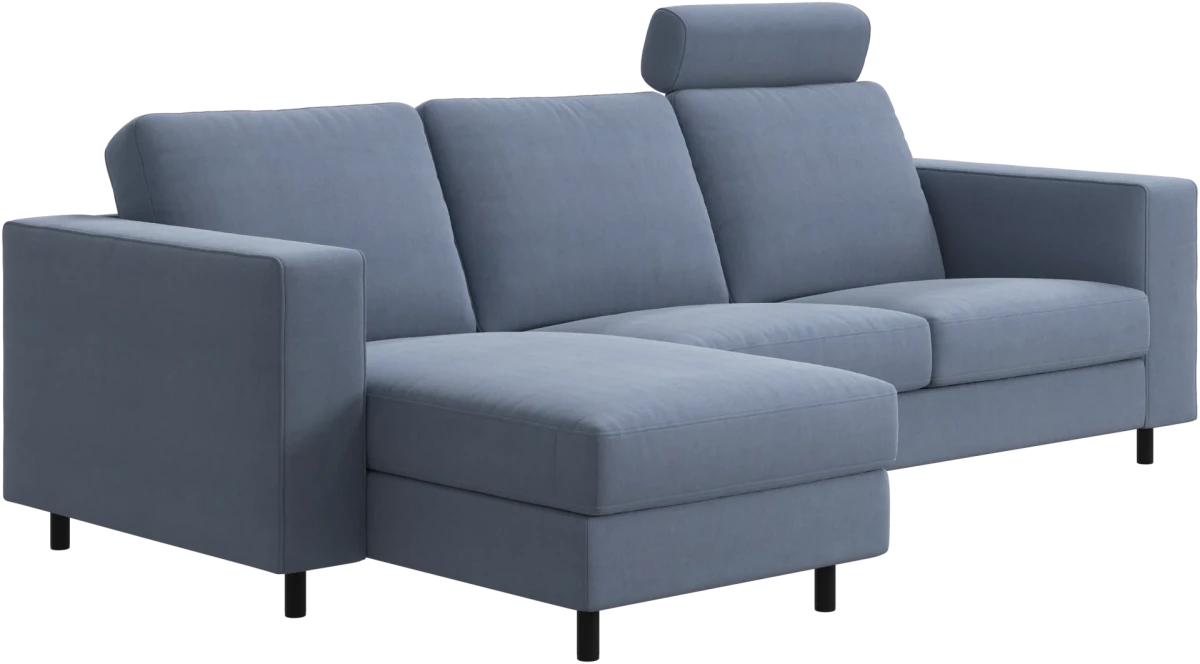 Indivi sofa with chaise longue left