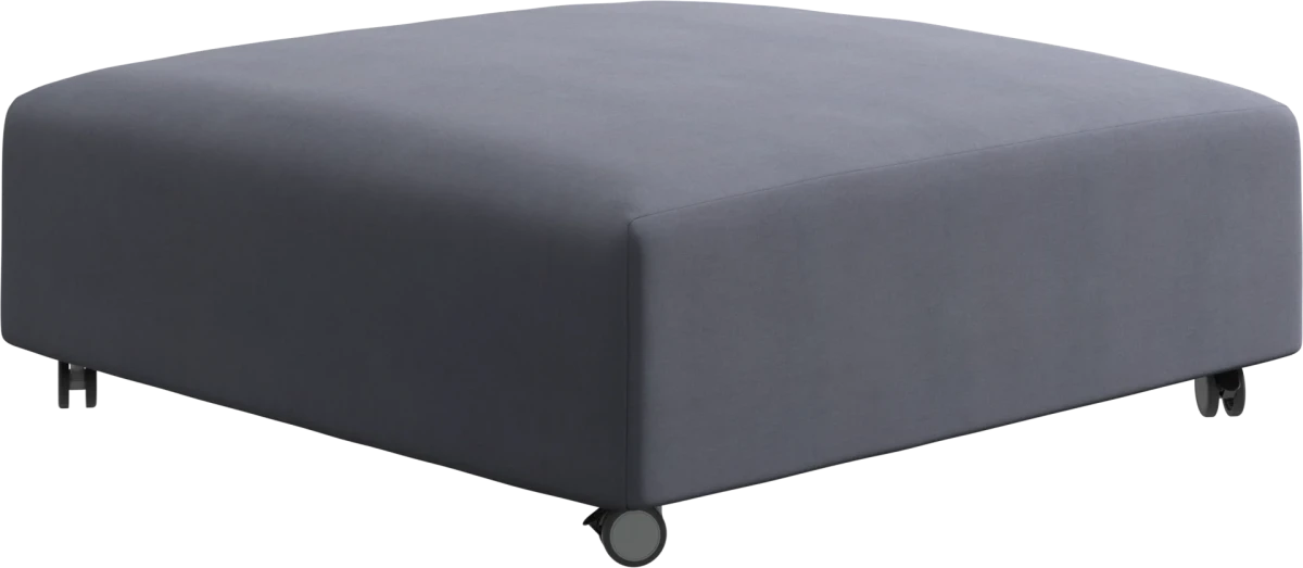Hampton footstool on wheels