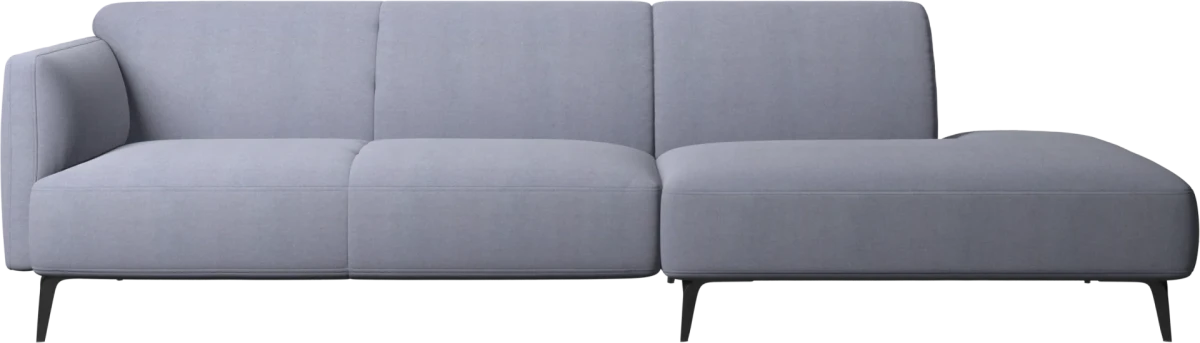 Modena sofa with lounging unit