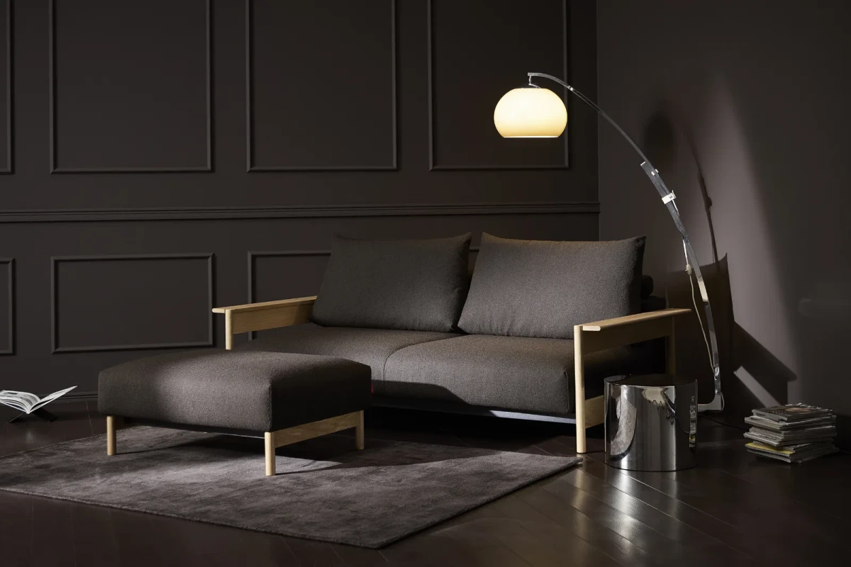 Malloy Wood Sofa Bed