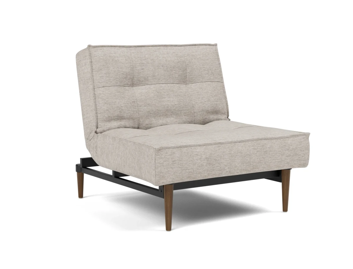 Splitback Styletto Chair Dark Wood