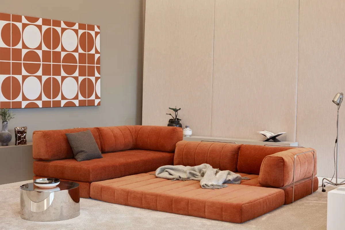 CozyPad Sofa Bed L-Shape with arm